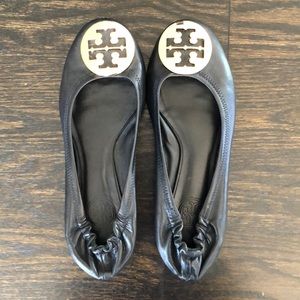 Black Tory Burch Flats Size 6